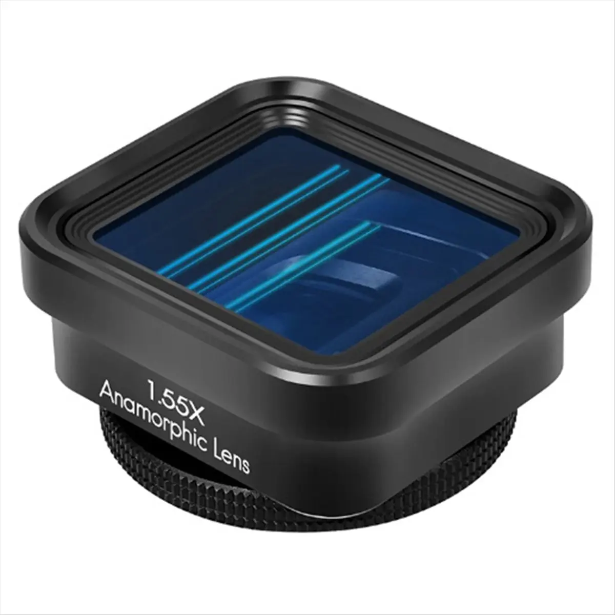 SCLS 1.55X Mobile Phone Movie Lens, Wide Screen Anamorphic Lens, Blu-Ray Brushed Video Lens