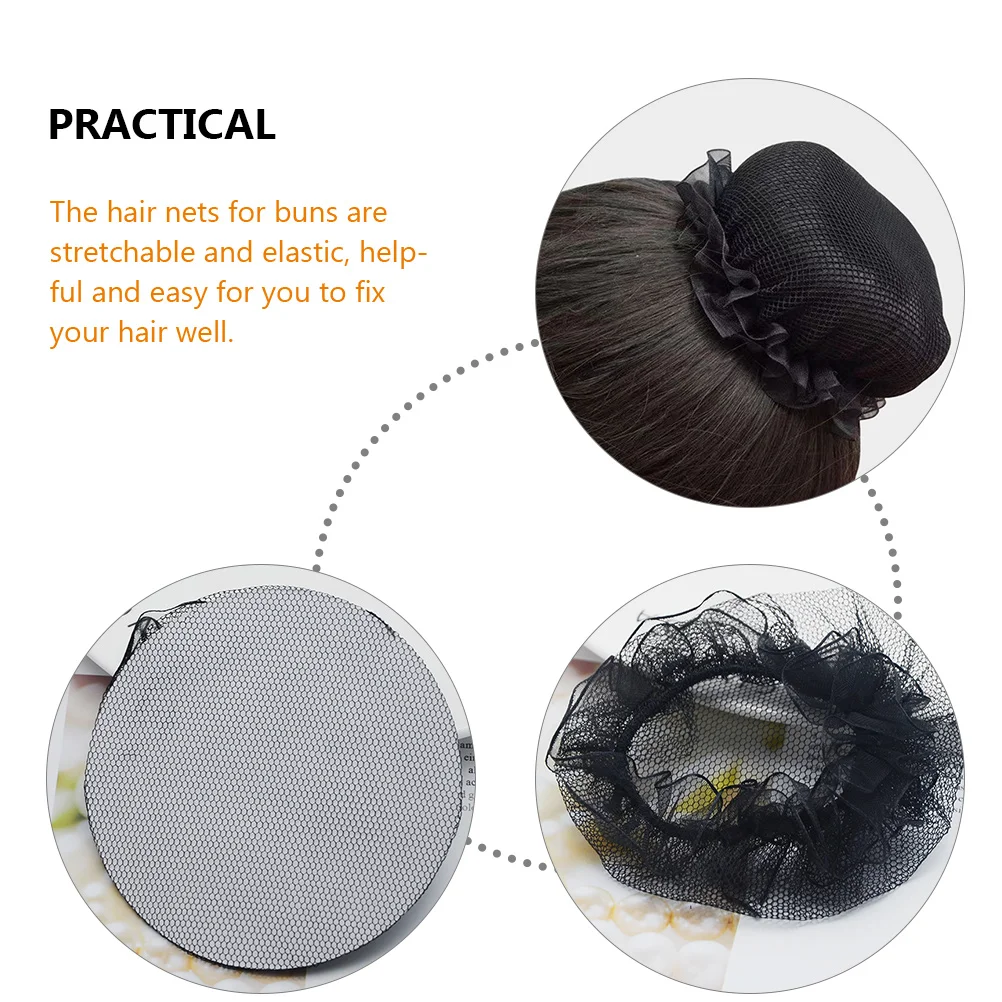 

20 шт. сетки для волос для булочек, эластичная сетка для булочек, сетка для шиньона для женщин и девочек, балет, танцы, медсестры, шеф-повара, аксессуары для волос, инструмент