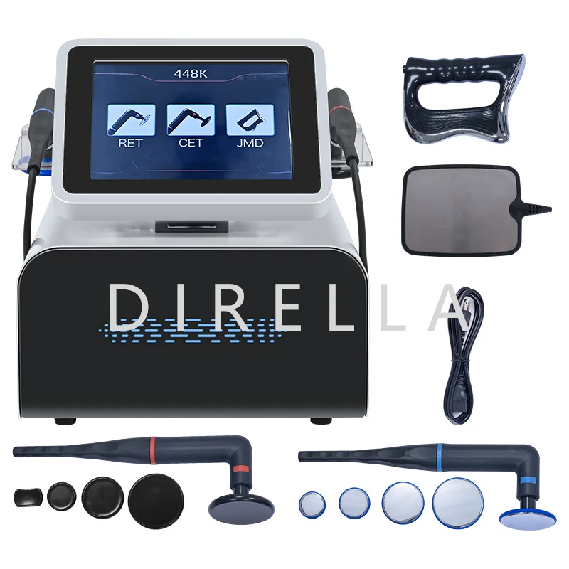 

Новейший профессиональный 448K CAP RES сжигатель жира диатермия физическое устройство для подтяжки кожи лица и тела для похудения для салона