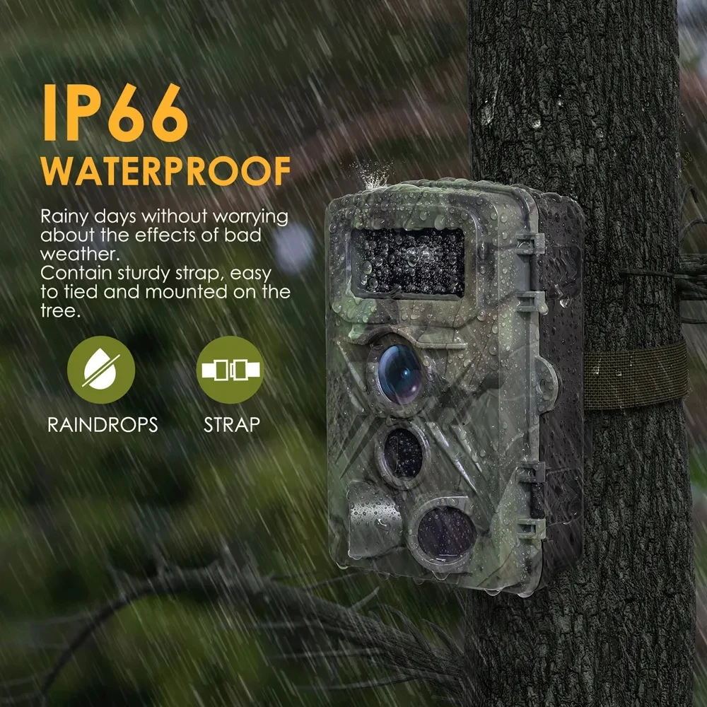 PR3000 Taking Trail Camera 36MP 1080P Night Photo Video Multi-function Outdoor Huntings Animal Observation Monitoring Camera