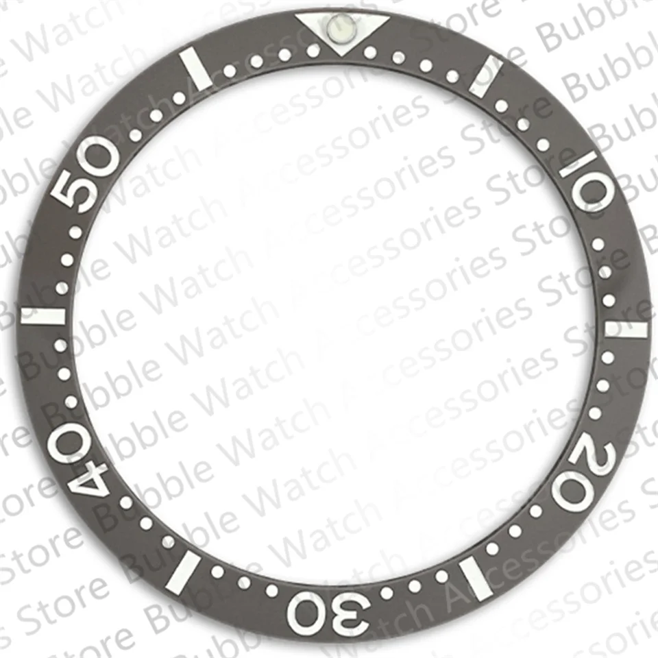 38mm*31.5mm Ceramics Grey Blue Black Bezel Insert Fit For SKX007 SKX009  SRPD Submariner Automatic Men Watches