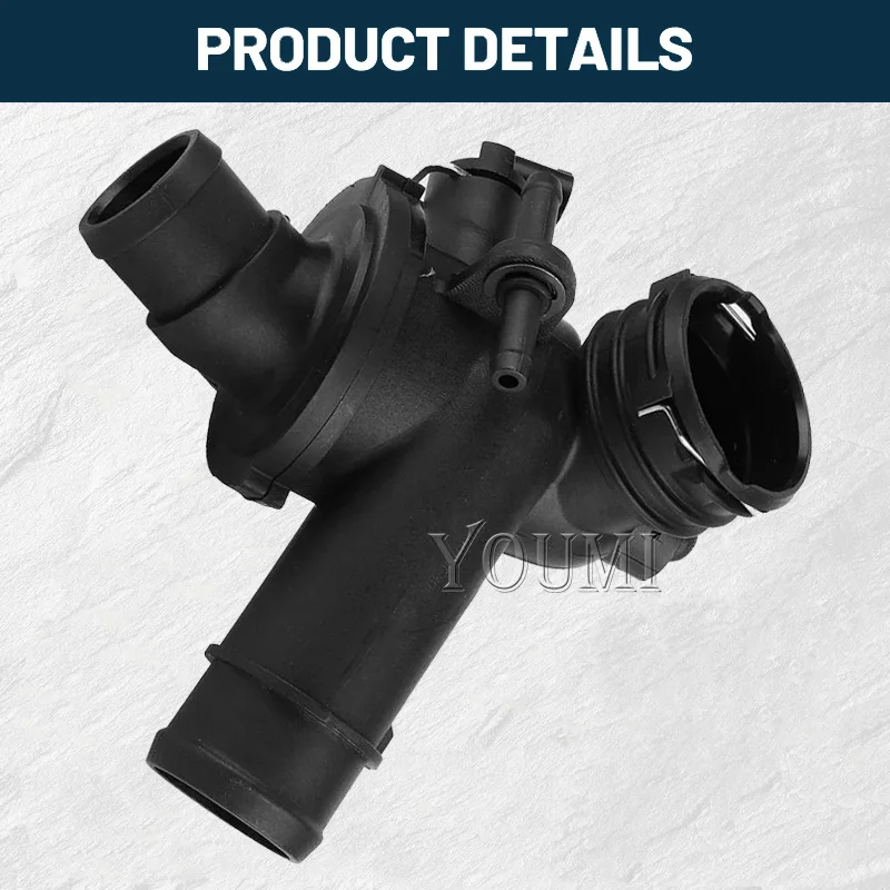 High Quality Engine Coolant Thermostat For Mercedes Benz GLE-Class W166 GLE300 OM651 6512002800 6512001500 6512001715 6512001215 - view 2