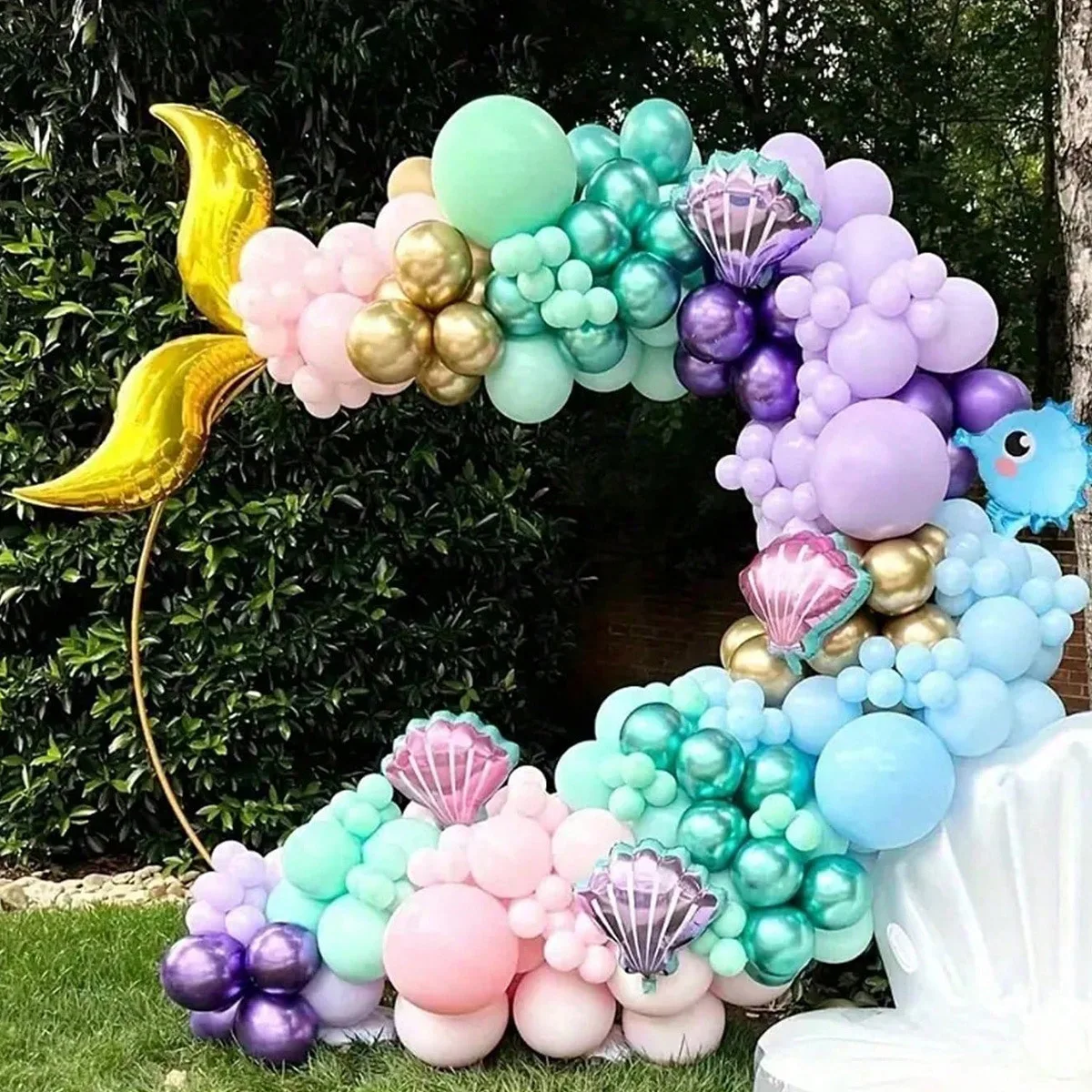 202pcs Mermaid Balloon Chain B - огляд і ціна Water Balloon Set