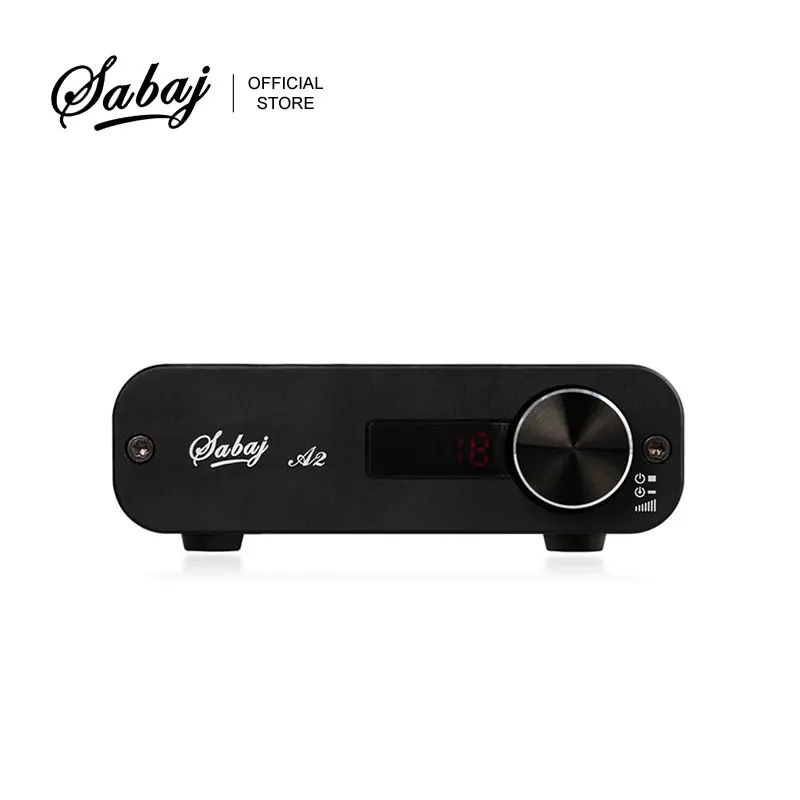 Sabaj A2 Piccola Classe D amplificatore digitale con telecomando e antenna di TPA3116 AMP con Bluetooth USB Ingresso Ottico