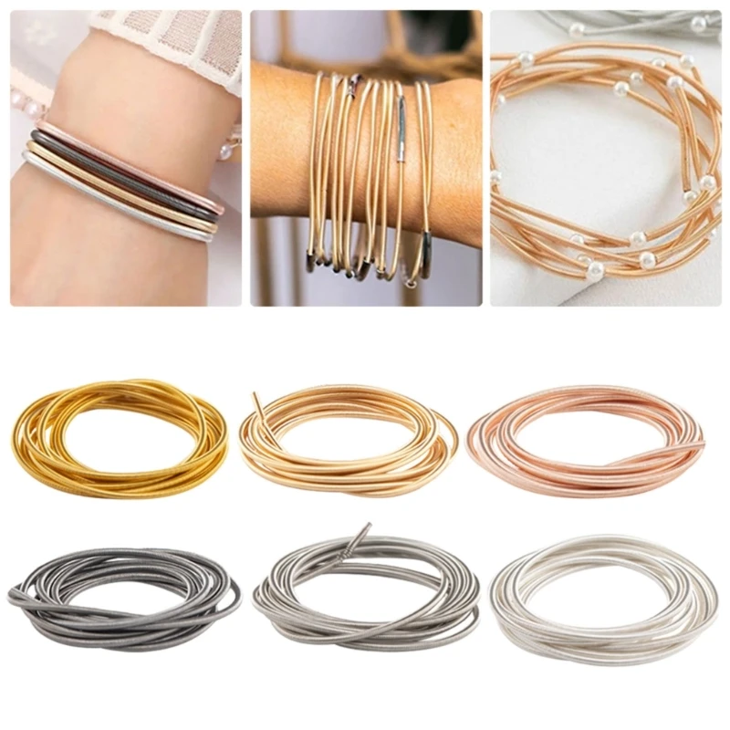 Jewelry Memory Steel Wire Beading Wire for Necklace Bracelet Earring and Craft Making Supplies Stainless steel Metal Coil