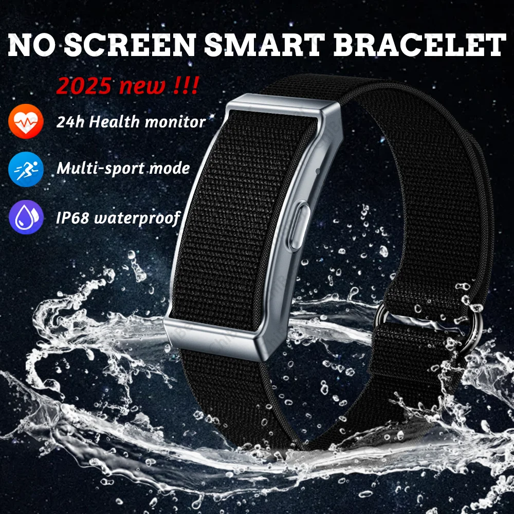

2025 Smart Bracelet Men Women Heart Rate Blood Oxygen Health Monitoring Wristbands Sports Fitness Tracker Waterproof Smart Watch