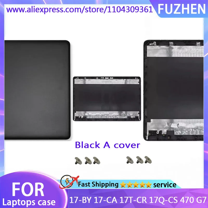 New Cover For 17-BY 17-CA 17T-CR 17Q-CS 470 G7 LCD Rear Cover/Front Frame/Palm Pad/Bottom Cover/hinges Black