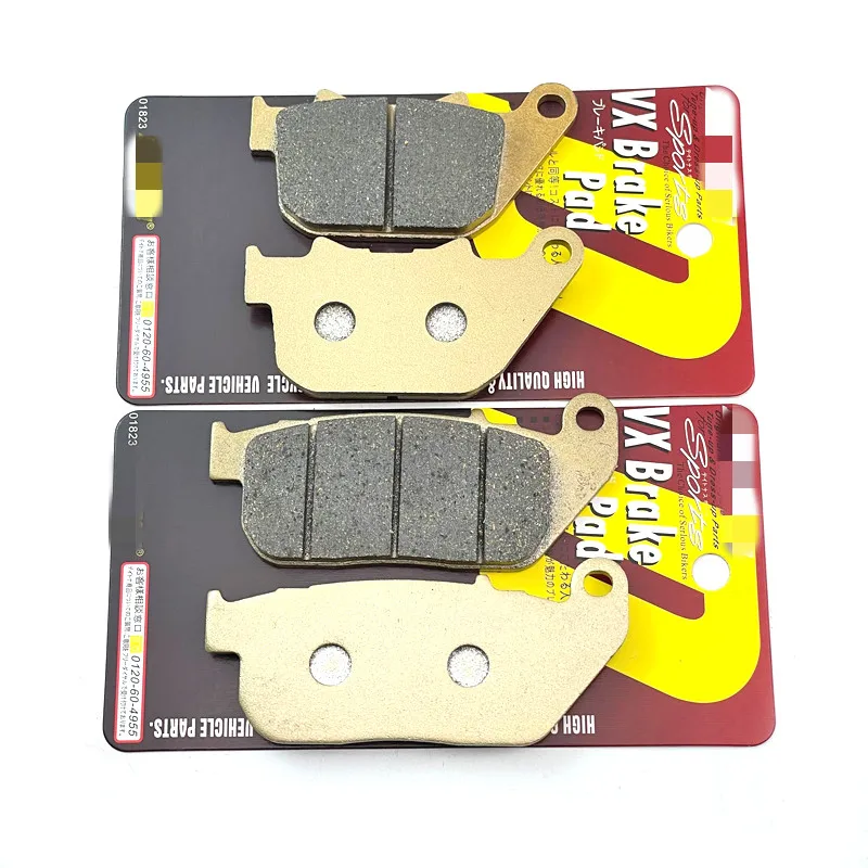 Front Rear Brake Pads For Harley XL 883 1200 L Low 2004-2013 XL883N XL883 C Iron Sportster Custom 883C Nightster XL1200 Seventy