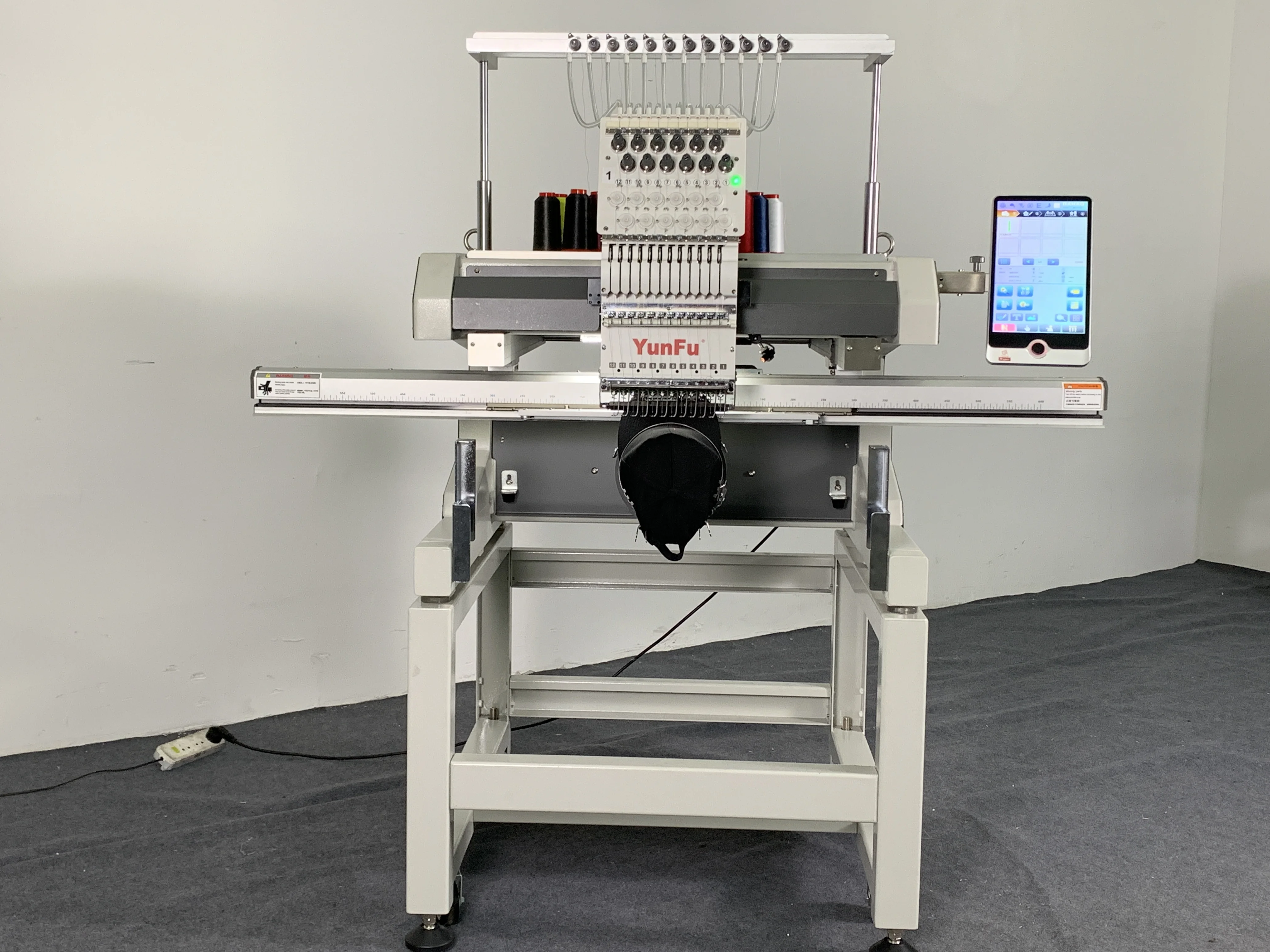 Efficient Single Head Multi Needle Embroidery Machine Durable Structure Custom Art Pattern Embroidery Equipment