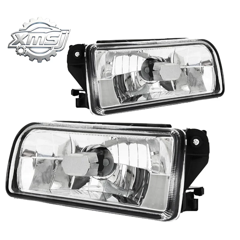 Left & Right Front Bumper Headlight Fog Lamps Housing For BMW E36 318I 318Ti 1992-1998 Car Fog Lights Covers