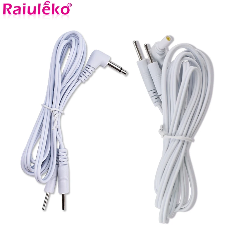 Physiotherapy Machine Lead Wires Cables for Tens Acupuncture Muscle Stimulator Replacement Connection Massage Tool Accessories