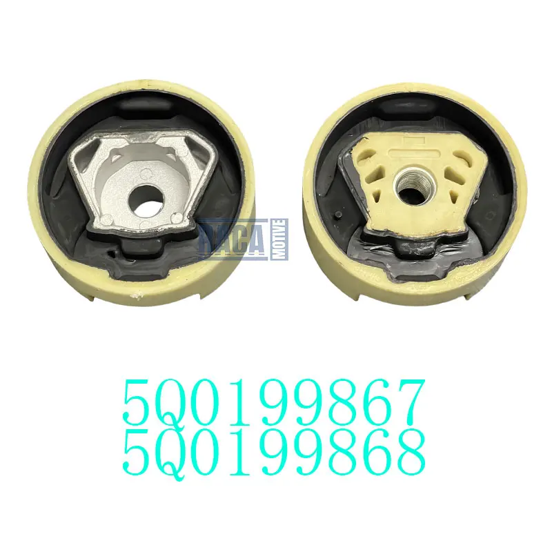 1Pair Front Upper&Lower Engine Mounts Mounting Kit For VW Golf Audi A3 Scoda Octavia III Seat Leon 5Q0199867 5Q0199868