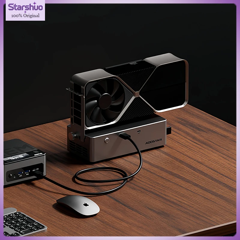 

Док-станция для видеокарты AOOSTAR AG02 с портами OCulink USB4, совместимая с Thunderbolt 4, 100 Вт, обратная зарядка, 64 Гбит/с