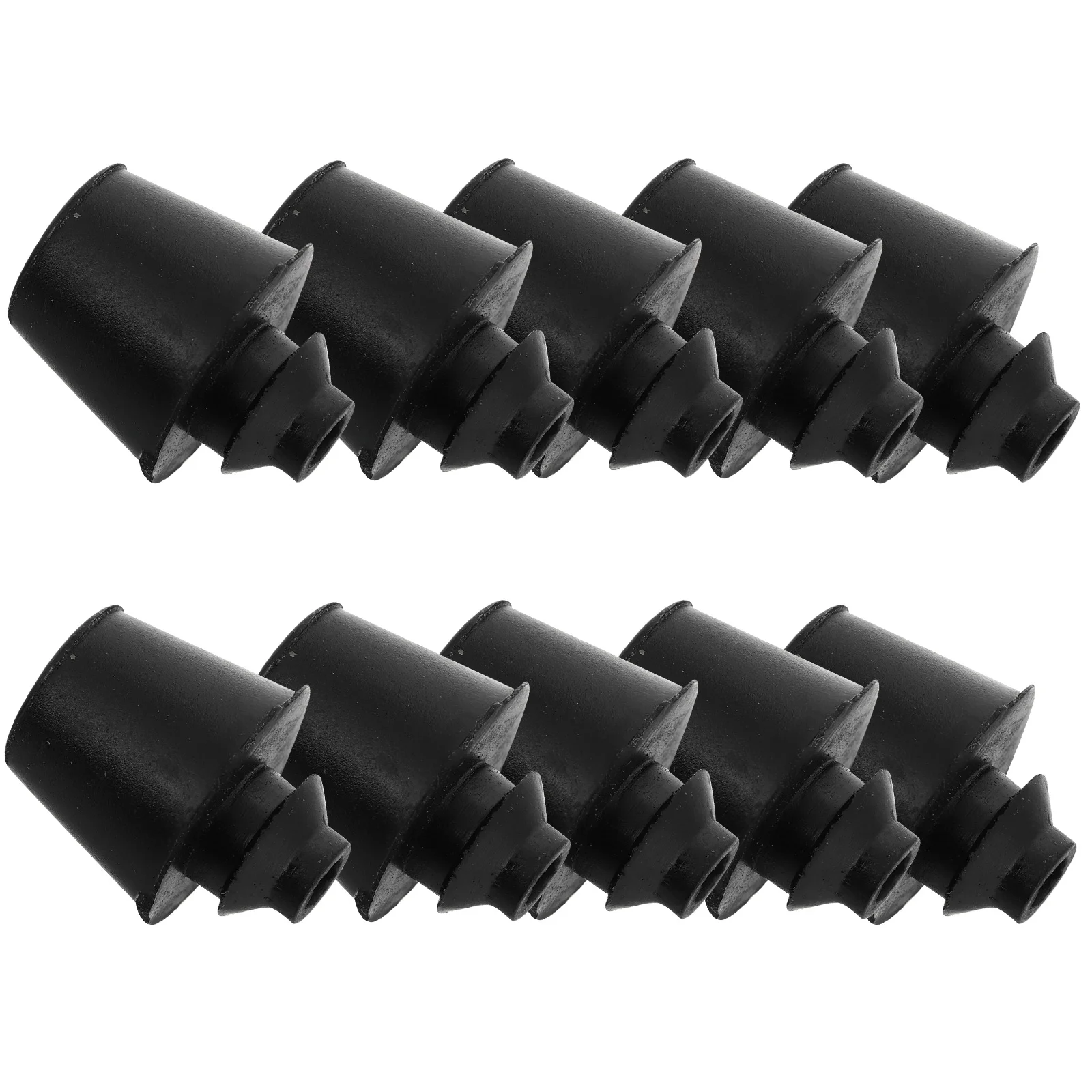 

10Pcs Car Door Buffer Blocks Rubber Shock Absorber Pads Collision Protector for Trunk Hood Vibration Reduction Car Accessories