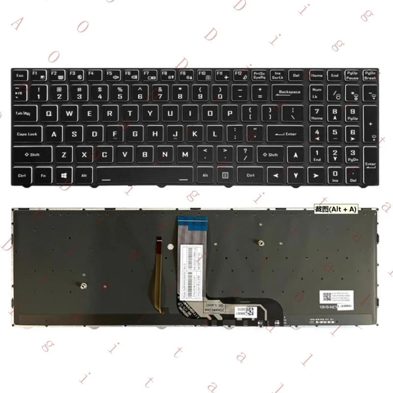 

Клавиатура WW для Acer Aspire Lite 15 AL15-41 41P 42 42P N24B4 с цветной подсветкой