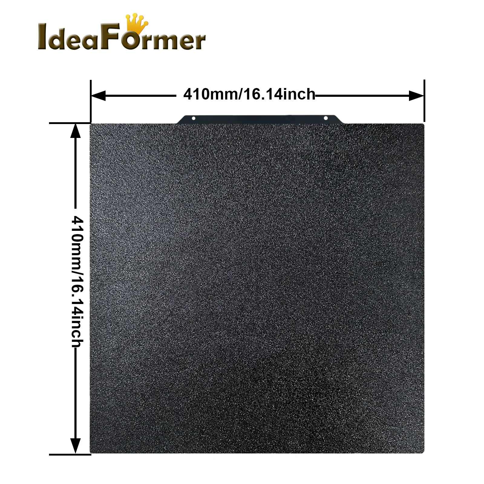 Imagem -03 - Folha de Construção Dupla Face para Impressora 3d Mola Magnética Aço Cama Aquecida 410x410 mm Atualizado Pei Cr10 s4