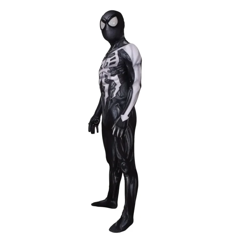 Black 2099 Spidercosplay Venom Superhero Cosplay Costume Men Boys Male Suit Zentai Suit Adult Kids Bodysuit Party JumpSuit
