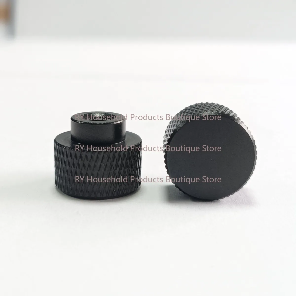 1Pcs M6 M8 M10 M12 Knurled Thumb Nuts D30 D35 With Side Hole Aluminum Alloy Hand Grip Knobs Step Nut Mechanical/Furniture Handle