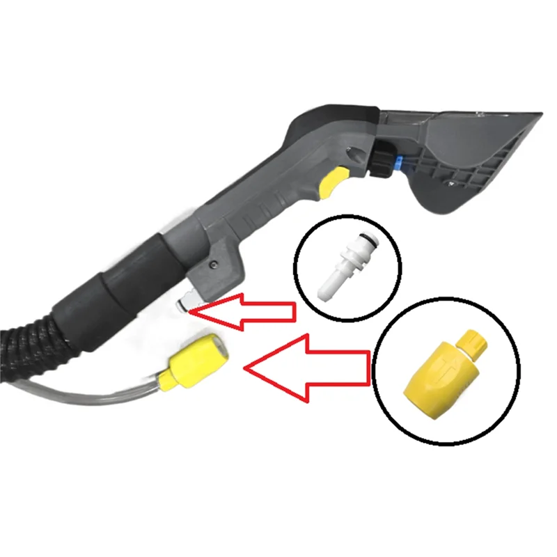 【Berserk】طقم موصل الخرطوم لأجزاء KARCHER PUZZI 8/1 10/1 30/4 سهلة التركيب 4.446-023.0