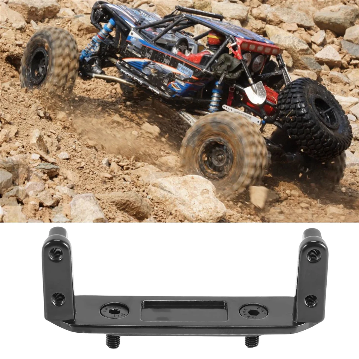 Soporte de montaje Servo de Metal, Base fija para Axial Capra 1,9 UTB AXI03004 1/10 RC Crawler Car, piezas de actualización