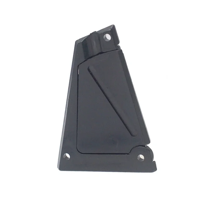 5Pcs Guitar Foldable Plastic Truss Rod Cover Triangle Truss Rod Cover for Electric Guitar Black