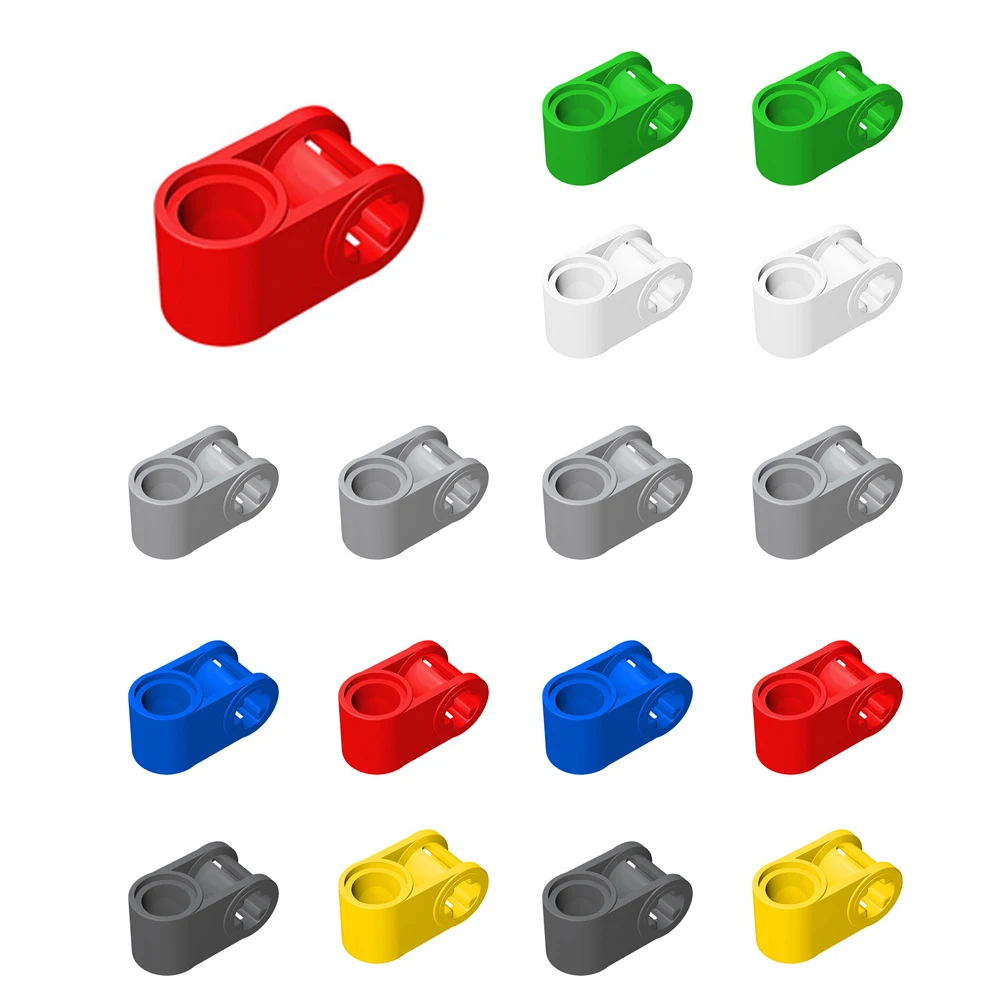 120PCS 6536 Axle and Pin Connector Perpendicular Bricks Technical MOC DIY Buildings Blocks Collections Bulk Modular Toys Gifts