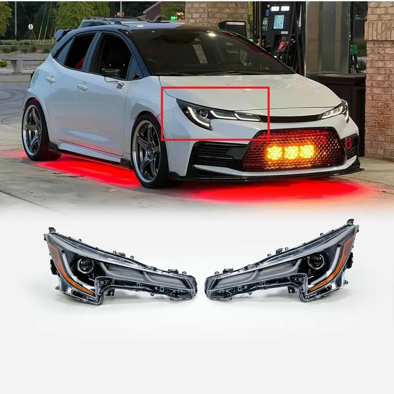 

accessories for Toyota Corolla Auris E210 Sedan Hatchback upgrade headlight