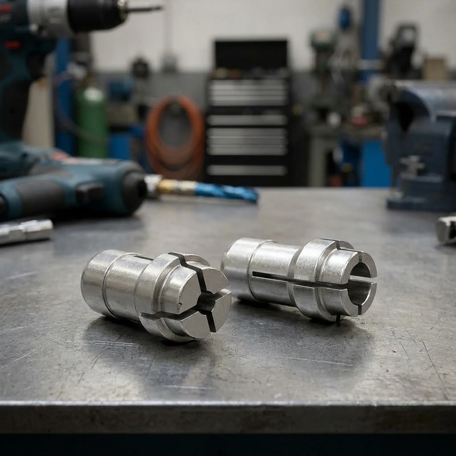 3mm 6mm Angle Grinder To Straight Drill Chuck Adapter High Carbon Steel Collet For M10 14mm Thread Grinding Polishing Cutting To