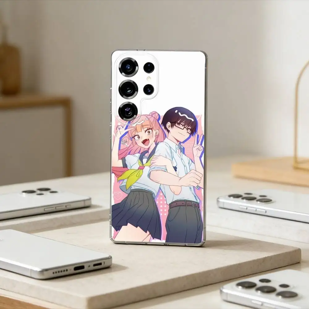 

you and i are P-Polar opposites Phone Case For Samsung S25,S24,S21,S22,S23,S30,Ultra,S20,Plus,Fe,Note,10,9,5G Transparent Cover