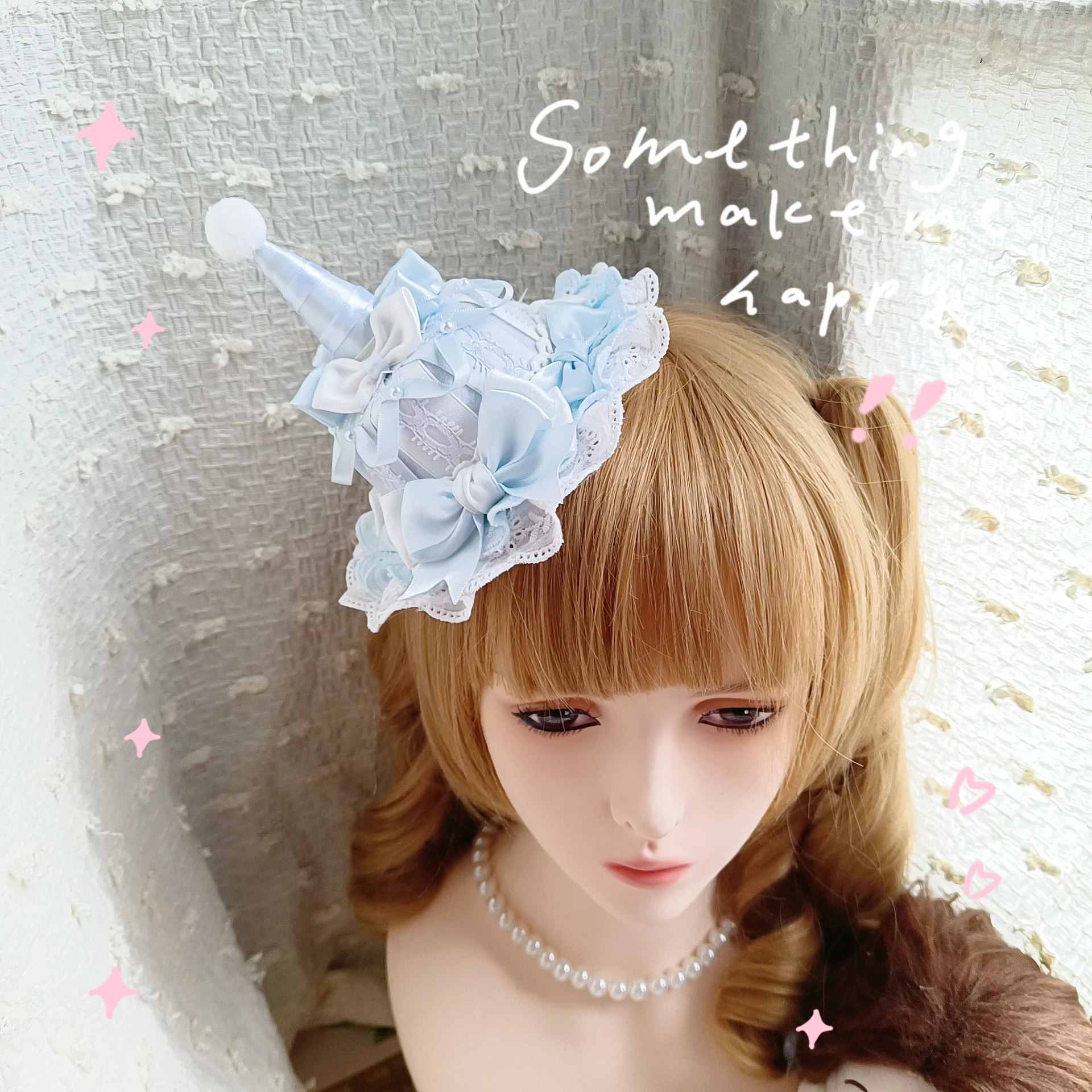 2025 New Original Handmade Lolita Lolita Lo Hat Sweet Cute Birthday Cake Hat