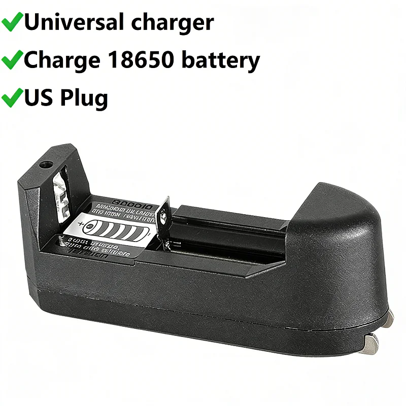 

18650 Battery Charger US Charger Universal Charger Battery Accessories Flashlight Accessories