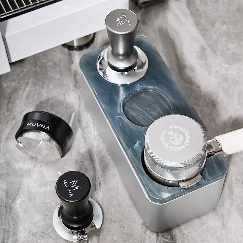 Italian coffee powder press hammer gravity automatically adjusts the height of the powder dispenser 51/53/58.35mm