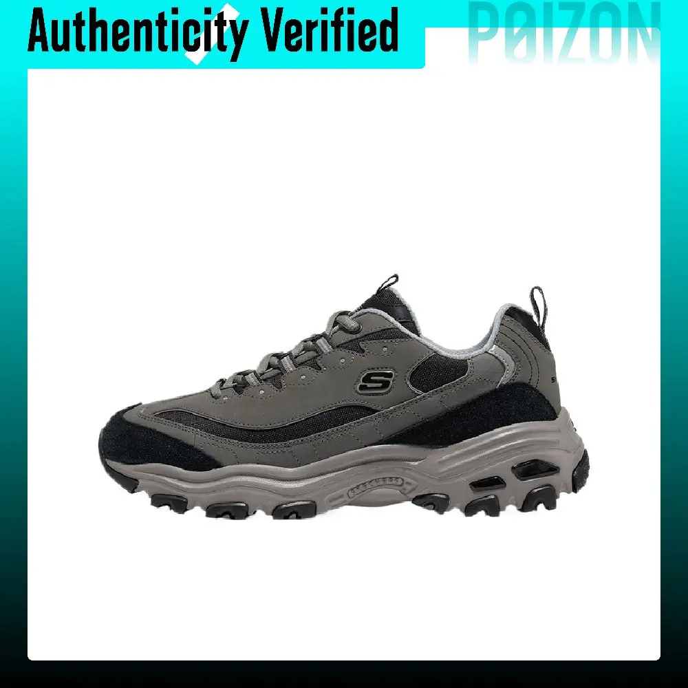 Skechers DLITES Chunky Sneakers Men's Low-top Black 232389-BKGY