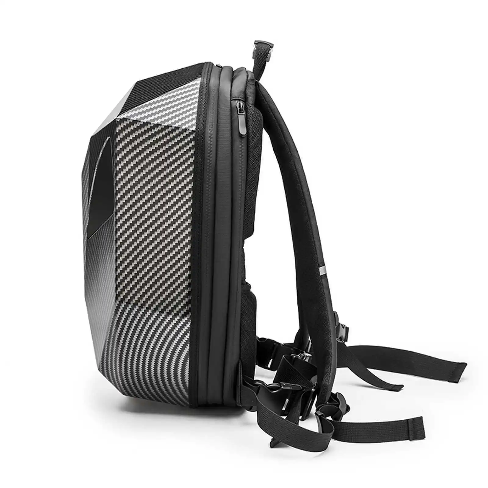 18 inch intelligent LED motorcycle bag cycling backpack fashionable and cool helmet bag