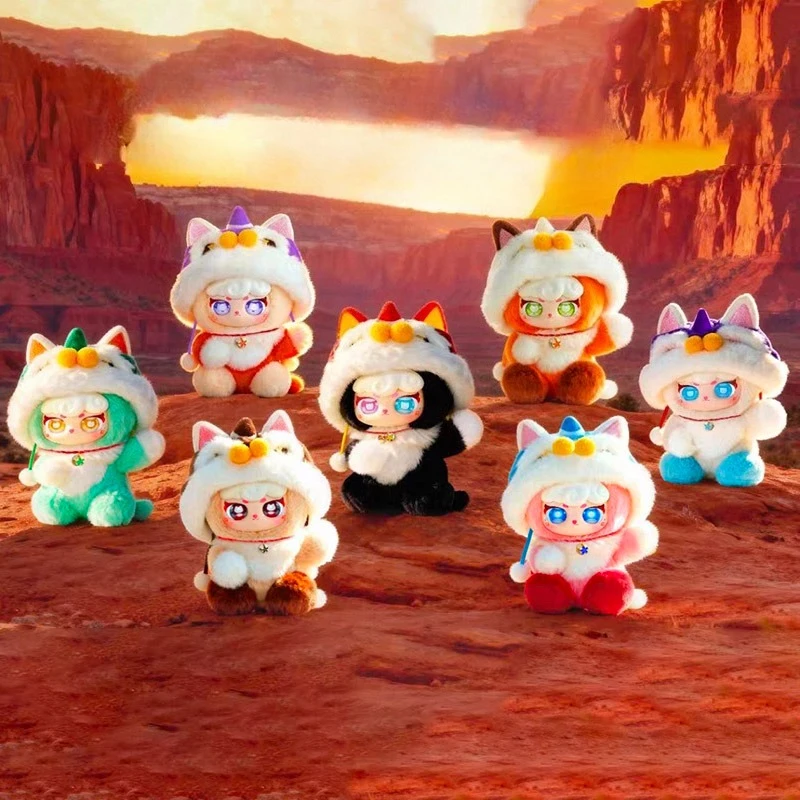 

Lueky lion Anime Doll Surprise Bag Pendant Mystery Box Vinyl Face Doll Collect Toys Gift