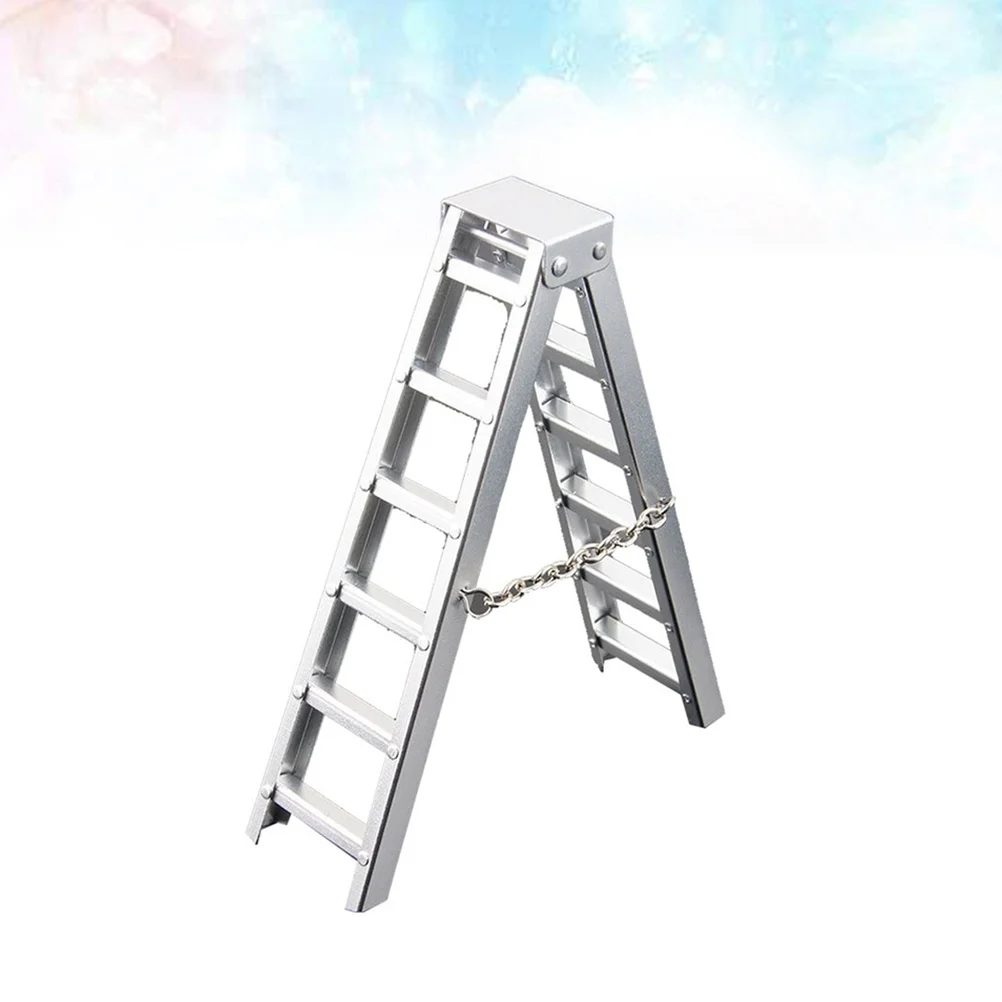 100Mm Rc Car Accessories Plastic Simulation Ladder For 1:10 Climbing Crawler Buggy Truck Decor Herringbone Ladder