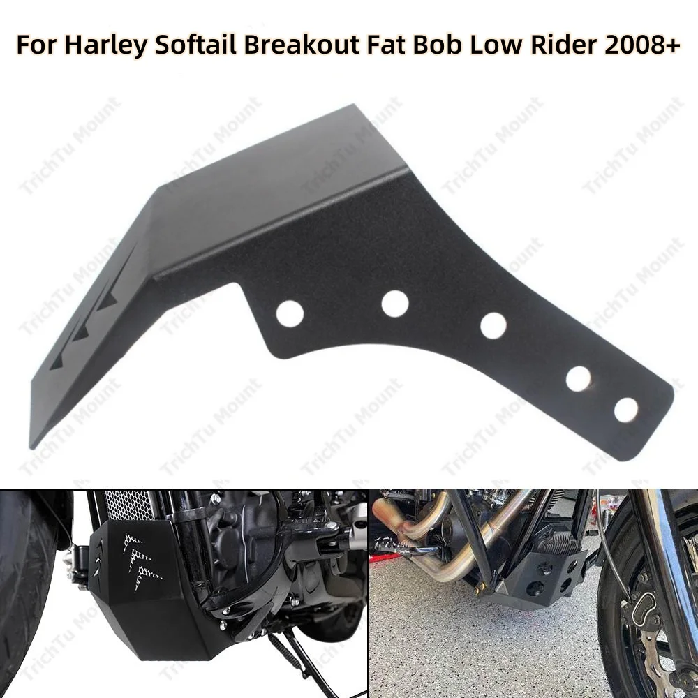 

Motorcycle Engine Base Chassis Guard Skid Plate Protector For Harley Softail Breakout Fat Bob FLFB FXBB 2008-2023 Moto Accessory