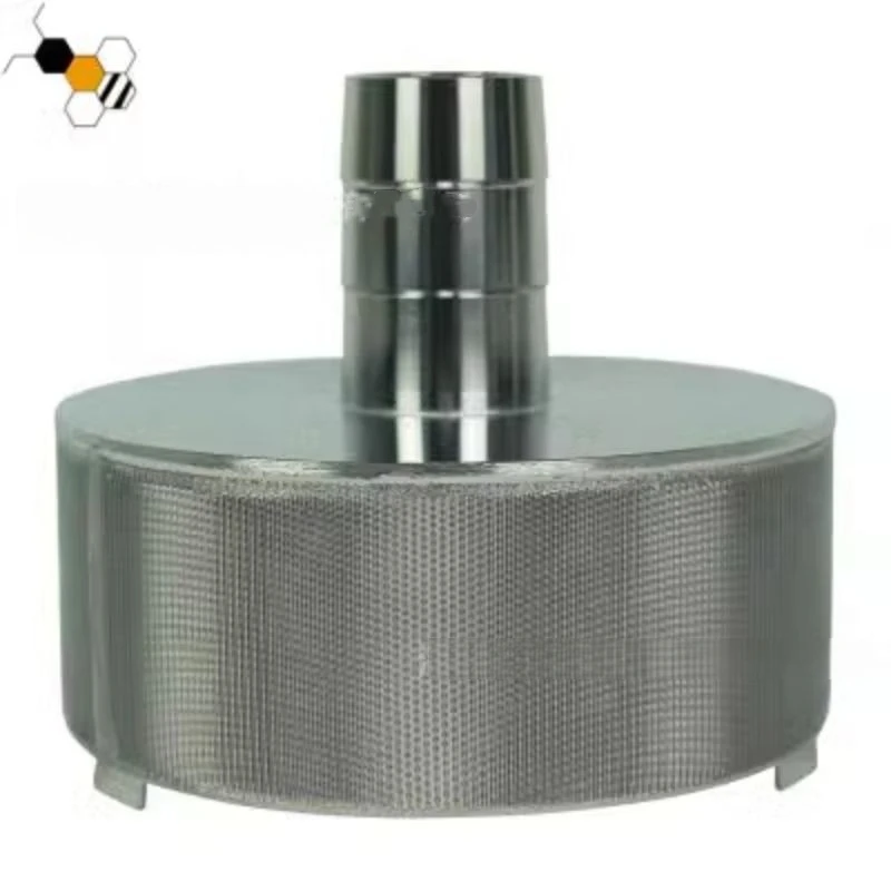 Bomba de transferência portátil do filtro do mel, máquina da impureza do balde, grande fluxo, consumo de baixa energia, filtragem fina do filtro, exploração agrícola da abelha