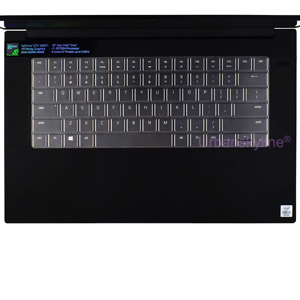 Pokrowiec na klawiaturę Razer Blade 15 17 Pro 14 Stealth Book 13 2021 2020 2019 2018 Silikonowe etui ochronne Akcesoria TPU