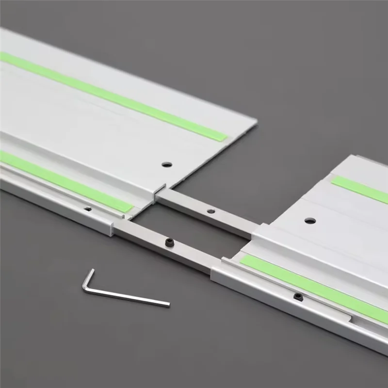 

MOPHE-Track Saw Guide Rail Connector Set Replacement For Multiple Styles Wooden Board Cutting Guide Rail Connector