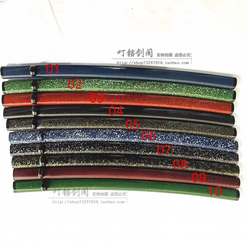 76cm Curved Solid Wood Wooden Samurai Katana Sword Saya Sheath Scabbard for 73*3.2*0.7cm Blade of Katana Tachi Sword's view 2