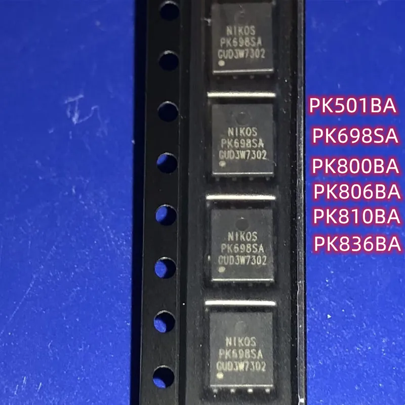 Chipset de QFN-8, PK501BA, PK698SA, PK800BA, PK806BA, PK810BA, PK836BA, 100% nuevo, 10 unidades