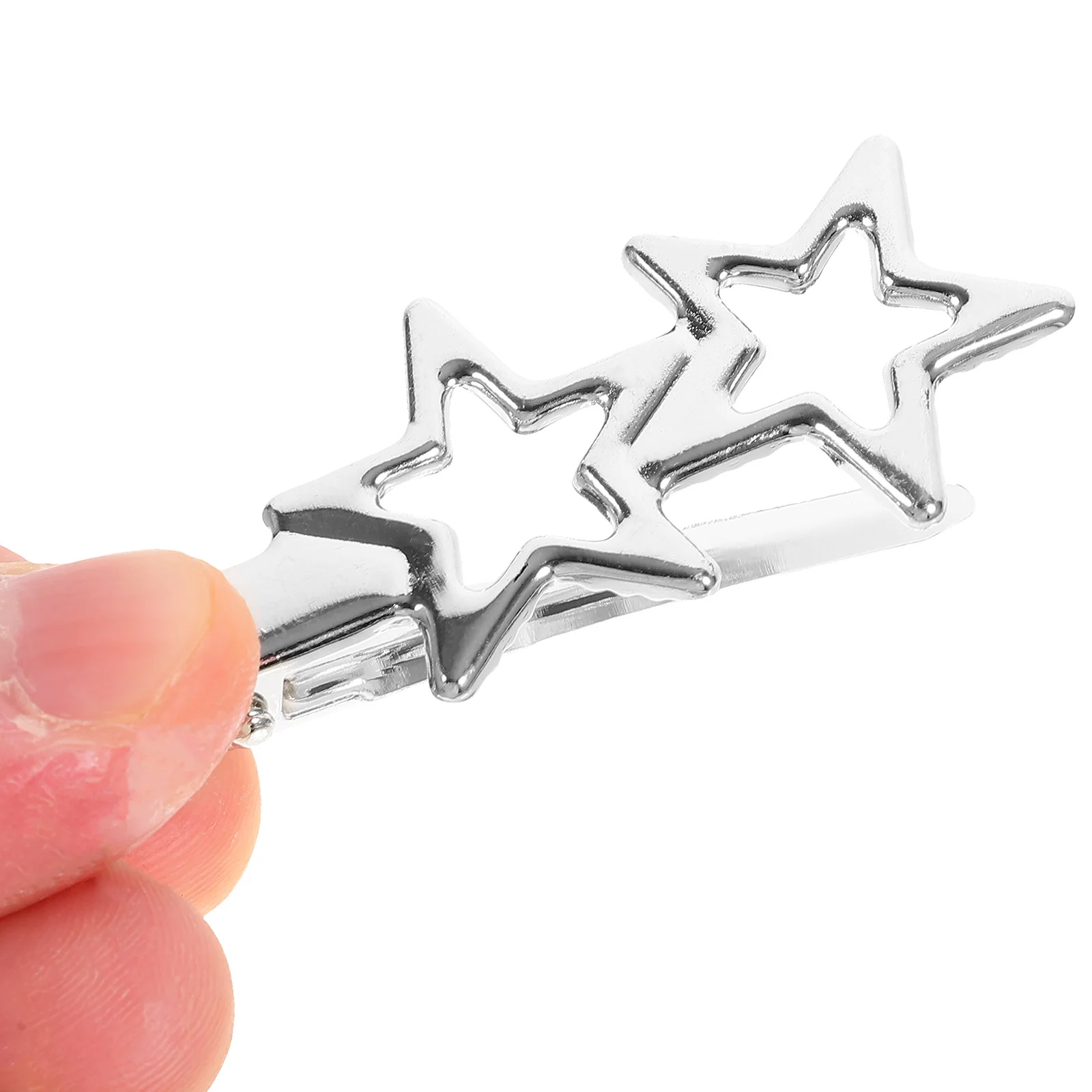 

20pcs Metal Star Hairpins 5 7CM Gold Silver Women Clips Girls Hair Accessories Thin Hair Decorations Cute Tiny