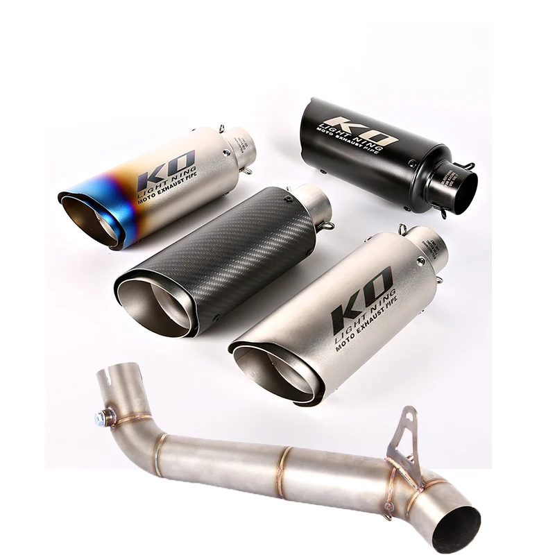 

51MM Modified Escape Muffler Motorcycle Stainless steel Exhaust Modify Middle Link Pipe For Honda CBR1000RR 2008-2011 2013-2016