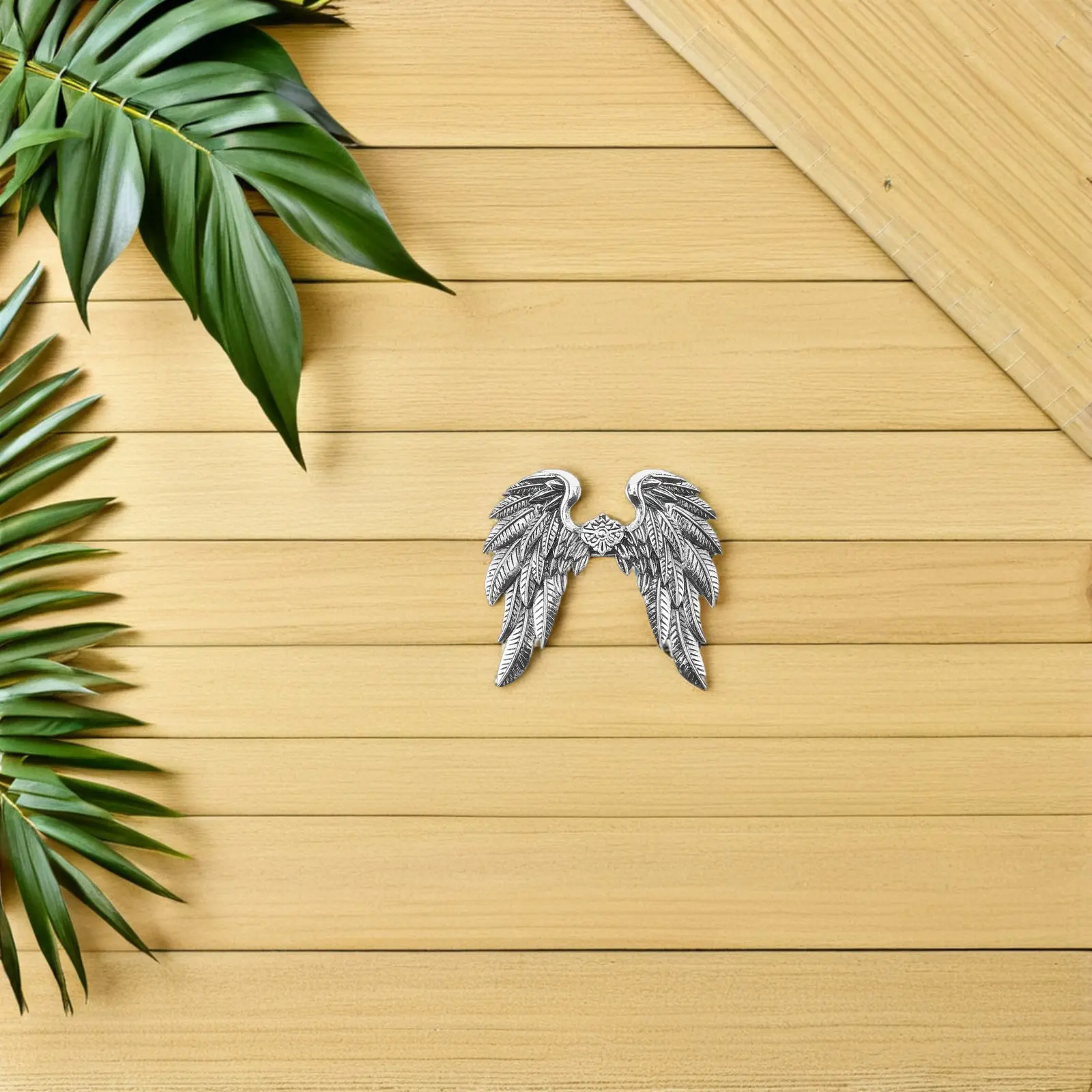 

2Pcs Hair Clips Metal Viking Hairpin Retro Gothic Winged Hair Accessory for Women Festival Wedding Halloween Cosplay