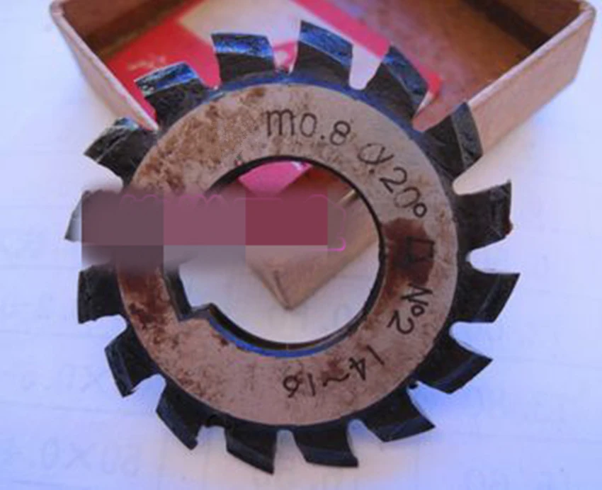 

1 шт. Продается отдельно модуль 0,8 PA20 Bore16 1 # 2 # 3 # 4 # 5 # 6 # 7 # 8 # Зуборезы Involute M0.8