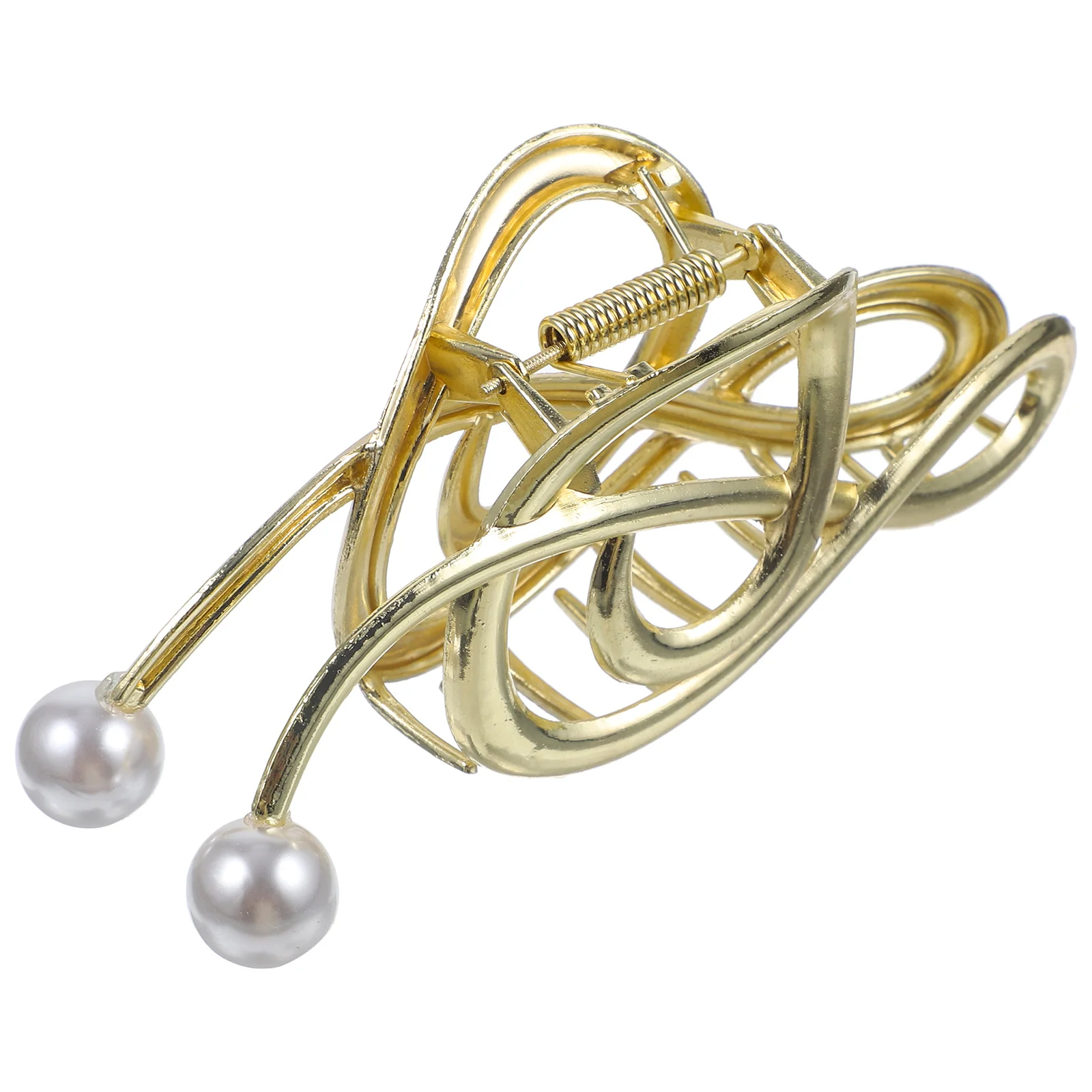 

Metal Hair Clip Unique Music Note Pearl Claw Clips for Women Secure Grip Large Shark Jaw Thick Thin Hair Styling Accessories