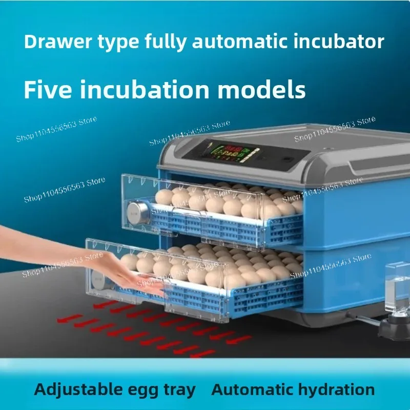 Household Automatic Drawer Egg Incubator Multifunctional Intelligent Hatcher Machine For Chicken Duck Goose Egg Hatching