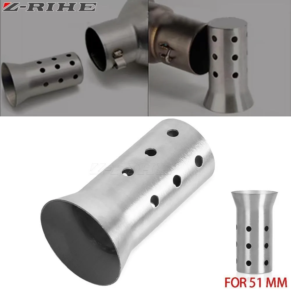 

51mm Universal Motorcycle Exhaust Pipe and Muffler Assembly For SUZUKI GSR400 GSR600 GSR750 Benelli TNT600 GSR 600 750