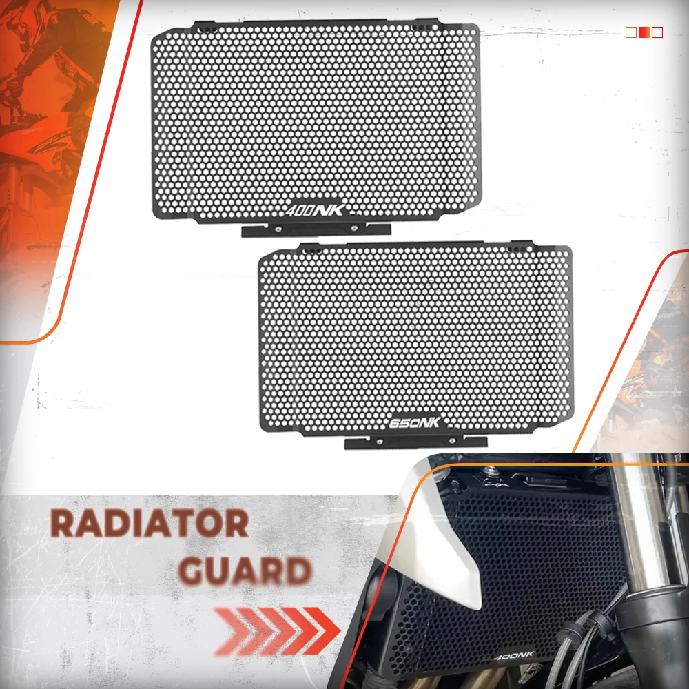 

400NK 650NK Motorcycle Accessories Radiator Guard Protector Grille Cover For CFMOTO NK 400 650 NK 2016 2017 2018 2019 2020-2023